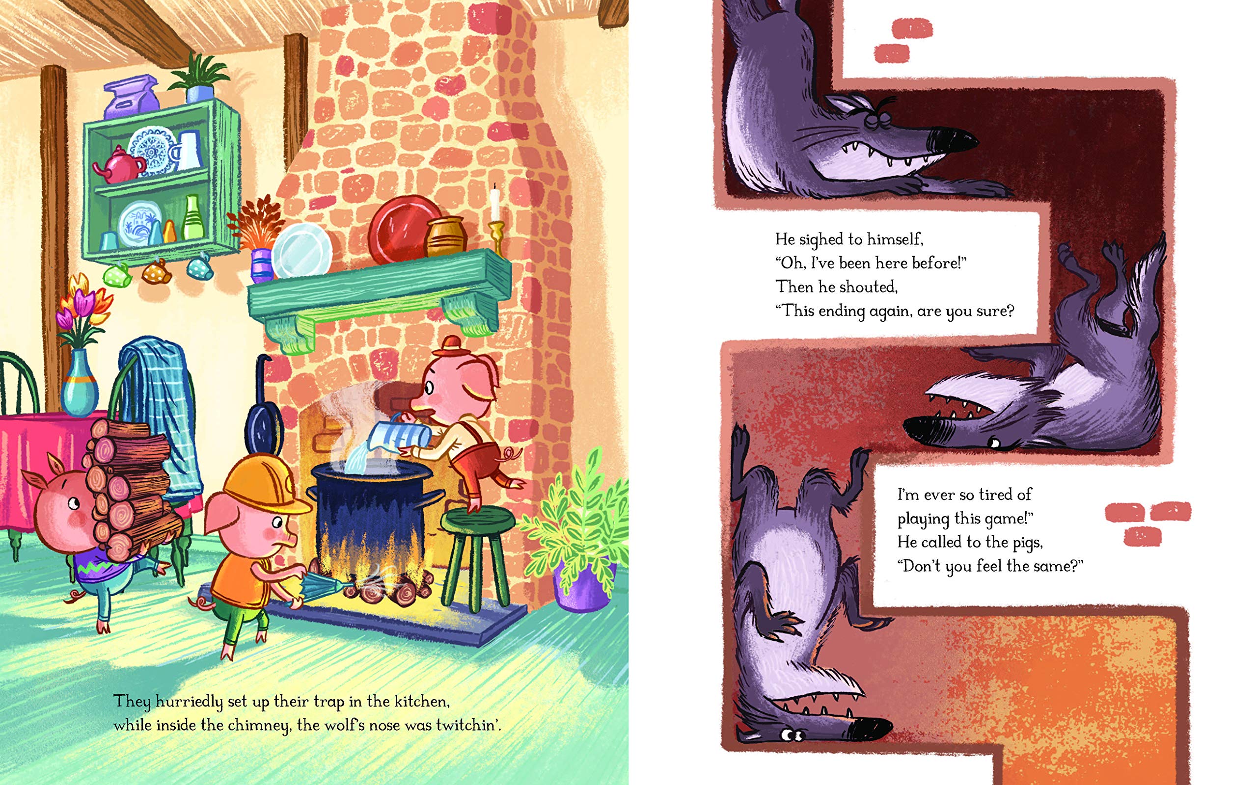 The Three Little Pigs and the Big Bad Book