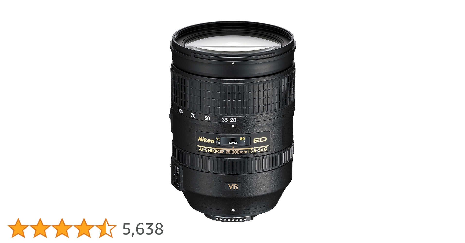 Nikon 2191 AF-S FX Zoom 28-300mm f/3.5-5.6G ED VR : Amazon
