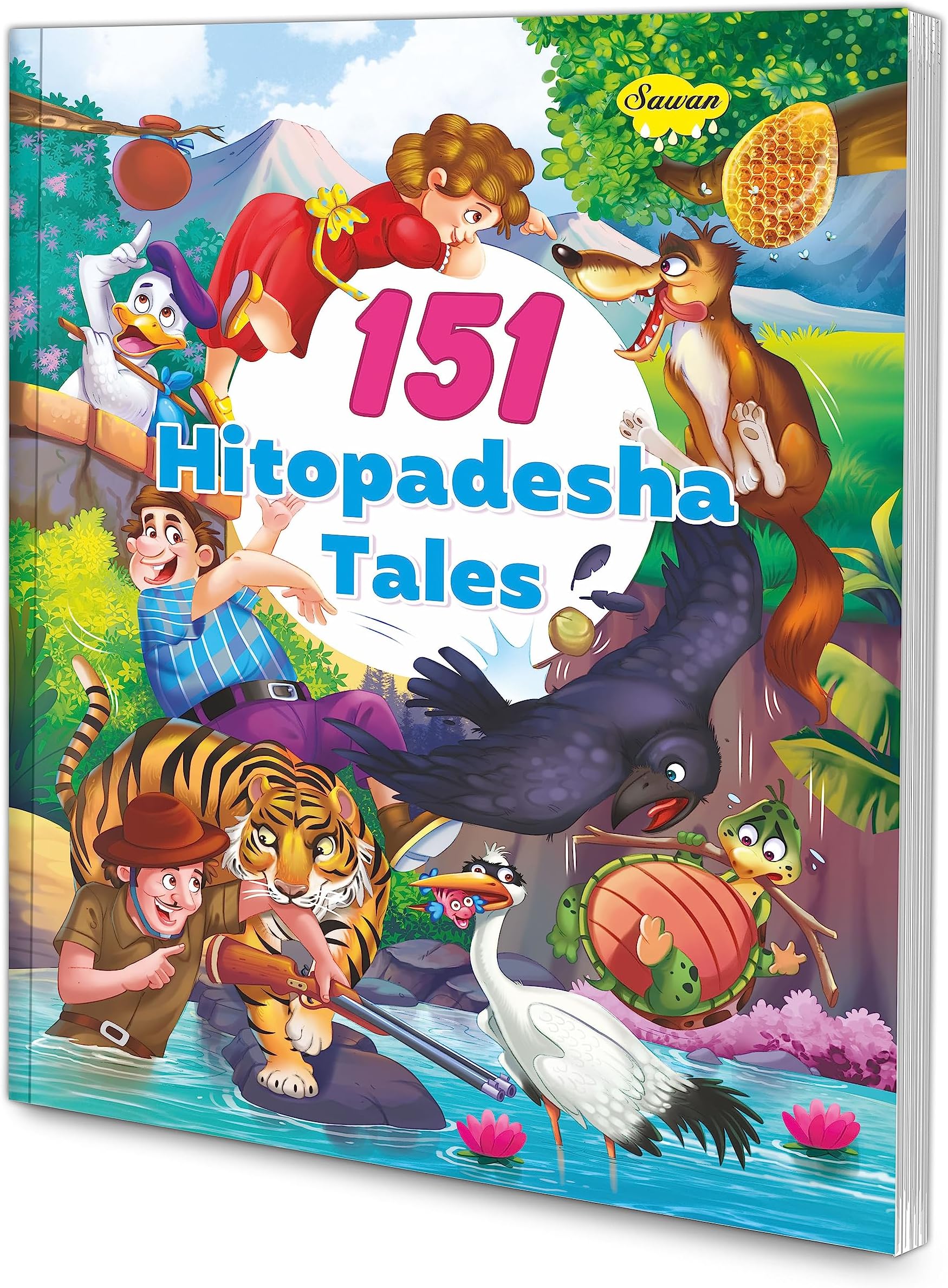 151 Hitopadesha Tales [Paperback] Sawan; Manoj Publications Editorial Board and Sahil Gupta