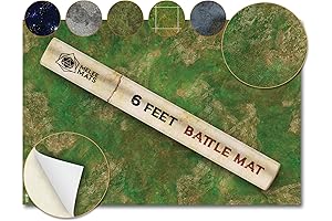 [48" x 72"] Battle Game Mat for DND, Warhammer 40k, and Dungeons & Dragons