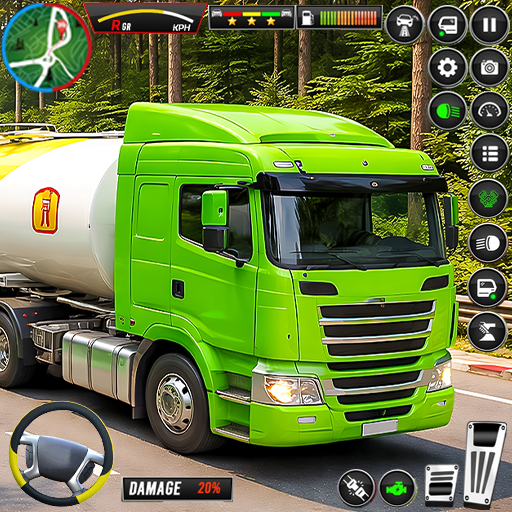 Euro Truck Trailer Parking 3D