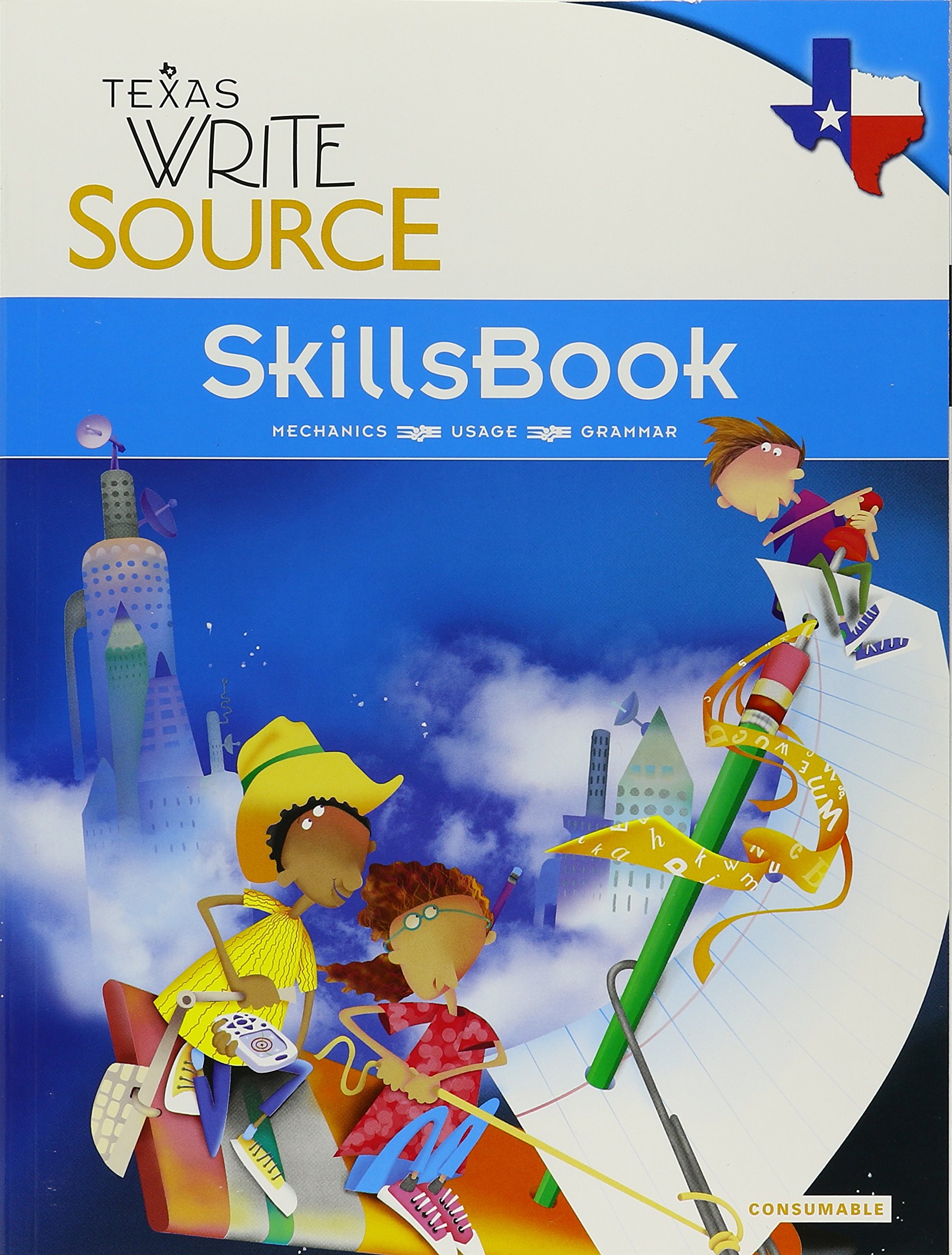 Texas Write Source SkillsBook Grade 5 (Great Source Write Source)