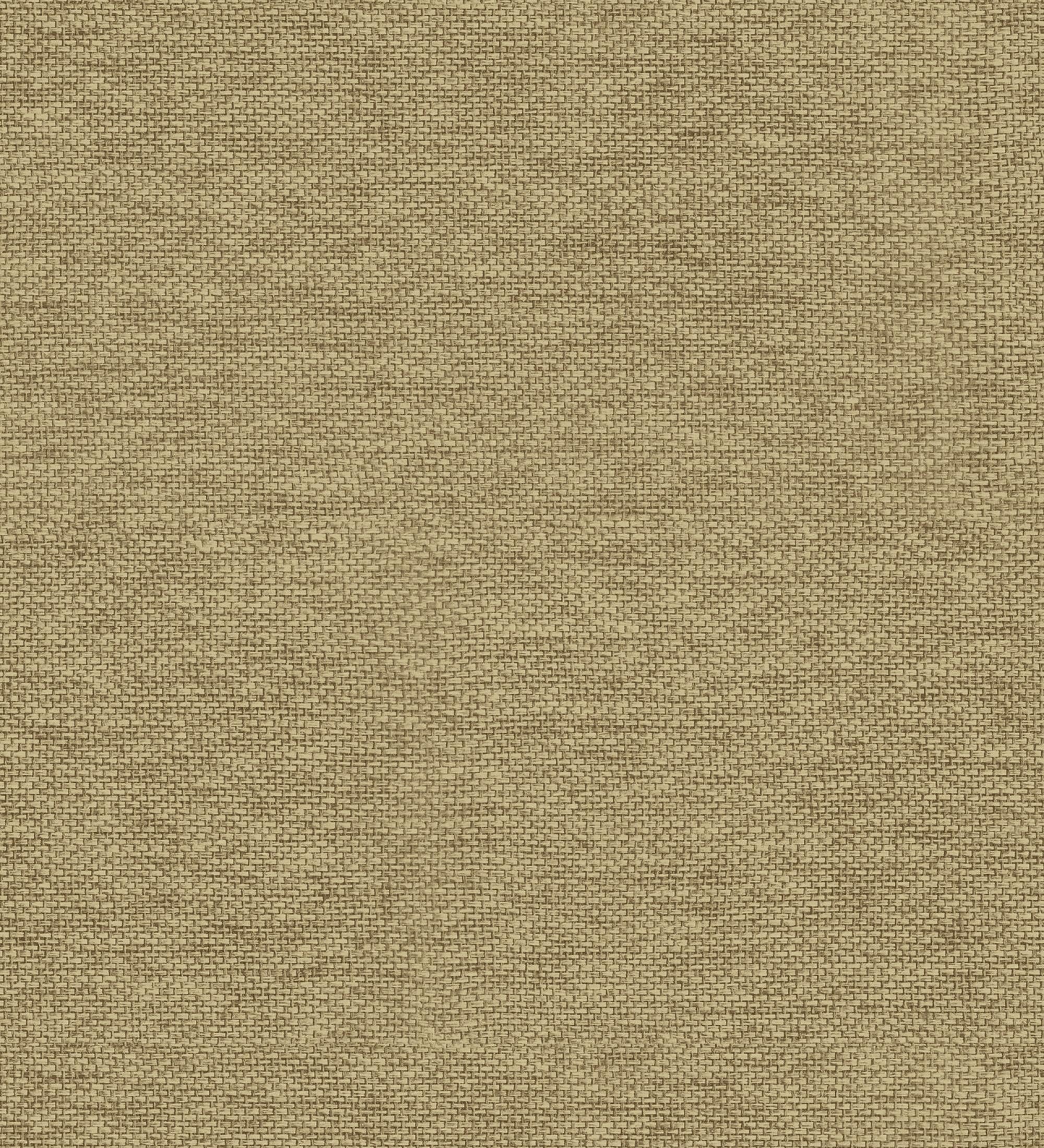 GAULAN 682881 - Papel pintado vinílico efecto fibra vegetal imitación rafia en relieve color oro viejo para pared salón cocina dormitorio pasillo - Rollo de 10 m x 0,53 m