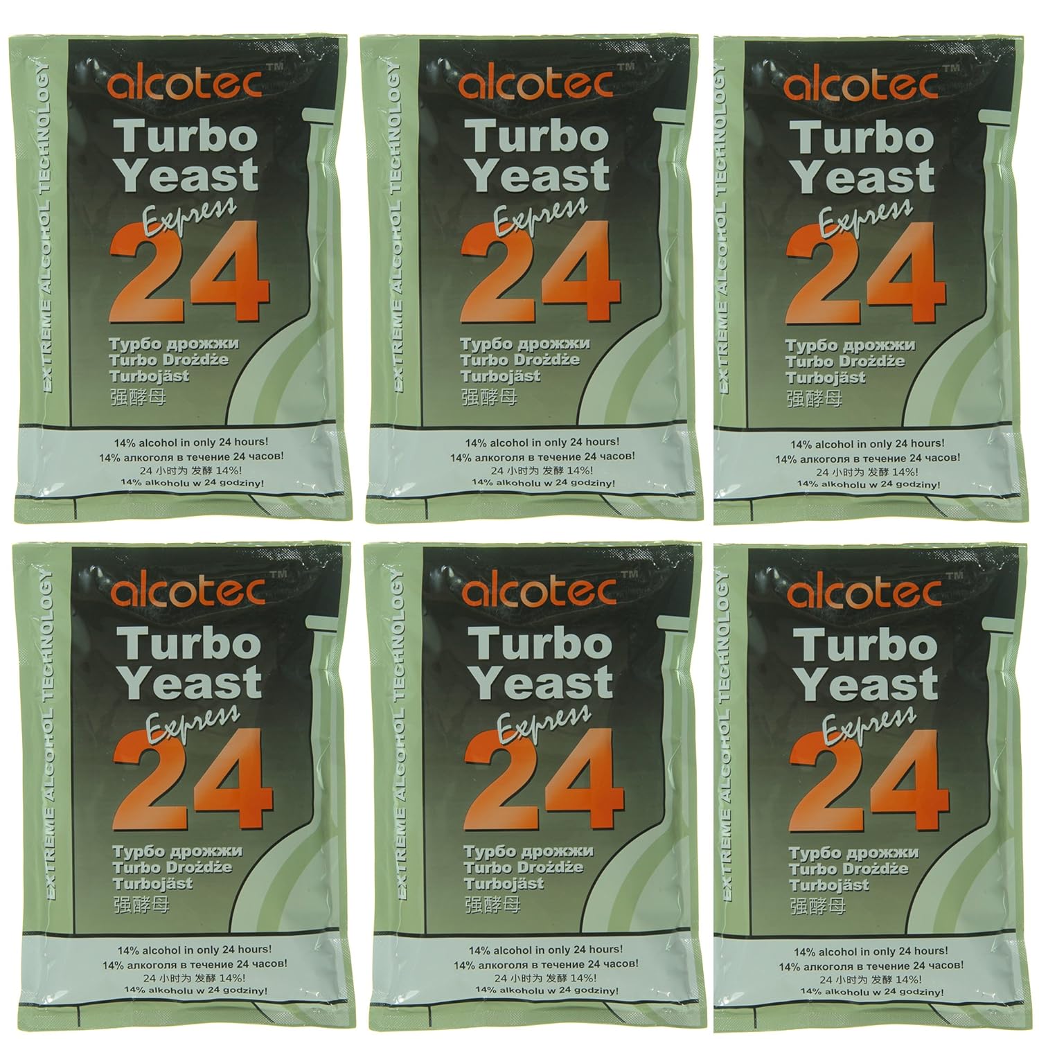 Alcotec 24 Hour Turbo Yeast Brewers Yeast Powder Wine