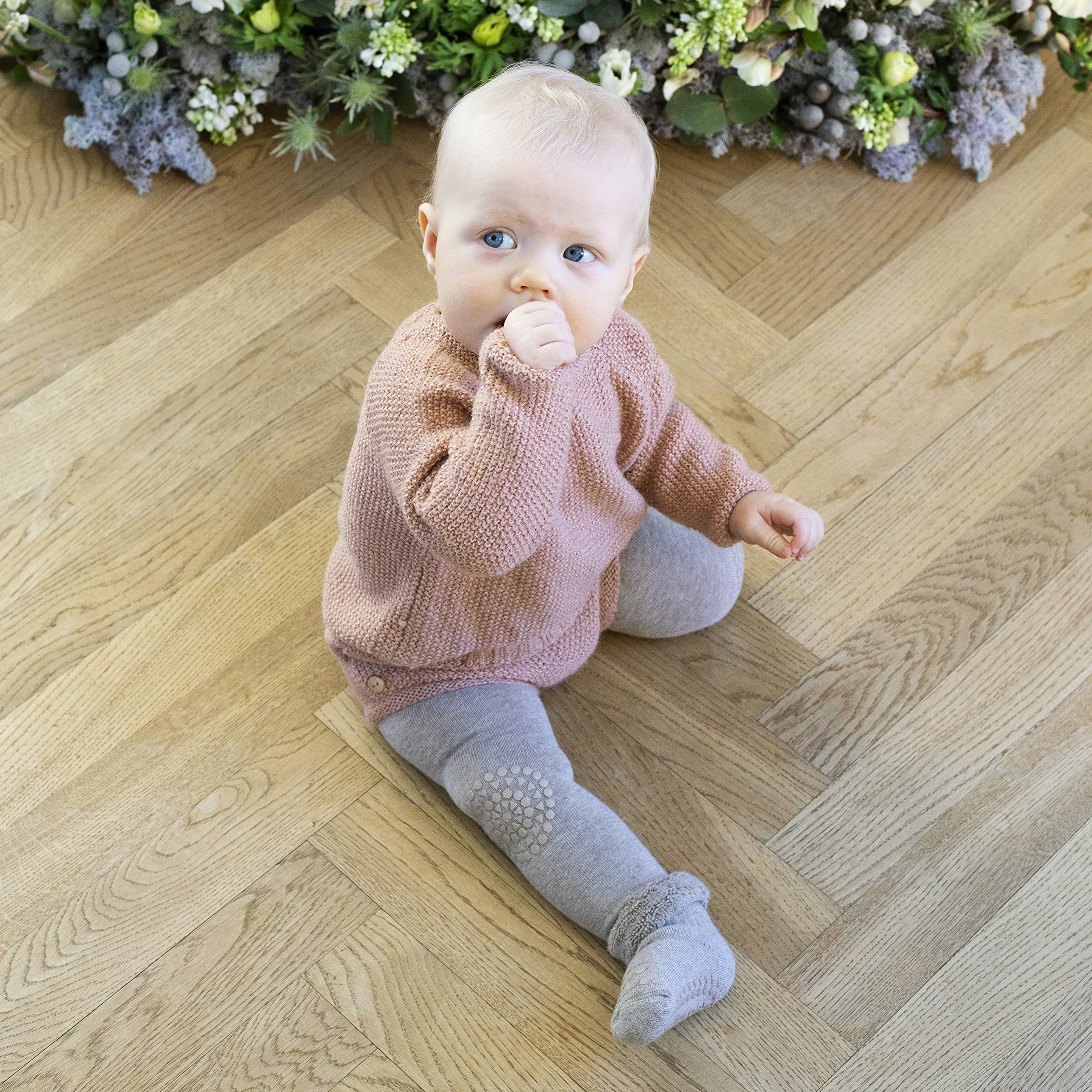 GoBabyGo 5712736003846 Leggings, Sable, 6-12 Mois Mixte bébé