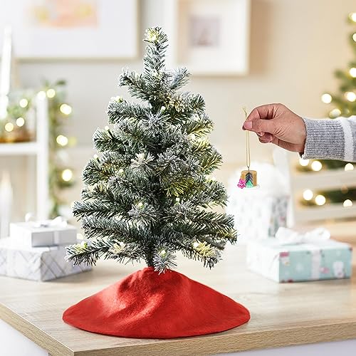 Miniatura 7 de Hallmark Keepsake Adorno de Navidad miniatura de 0.85 pulgadas 2023, mini pastel de boda, regalo para pareja