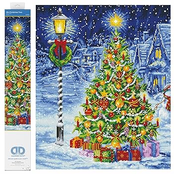 Amazon.com: DIAMOND DOTZ Oh Christmas Tree Diamond Painting