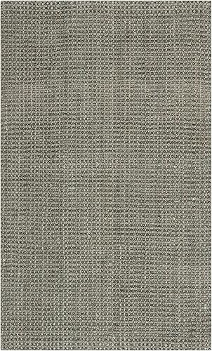 Miniatura 3 de Safavieh colección Natural Fiber - Alfombra decorativa de 3 x 5 pies, verde y gris, hecha a mano, estilo rural y de yute, para zonas de alto tráfico