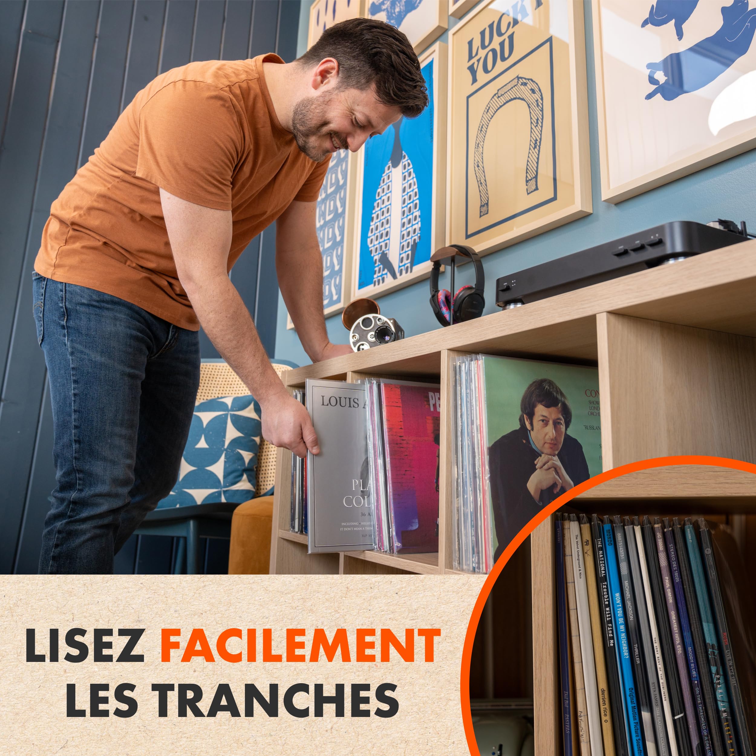 50x Pochettes GATEFOLD Disque Vinyles 33 Tours | Dépliables Pochettes Crystal pour 33T Albums LP Simples Doubles | Polypropylène Plastique Transparente