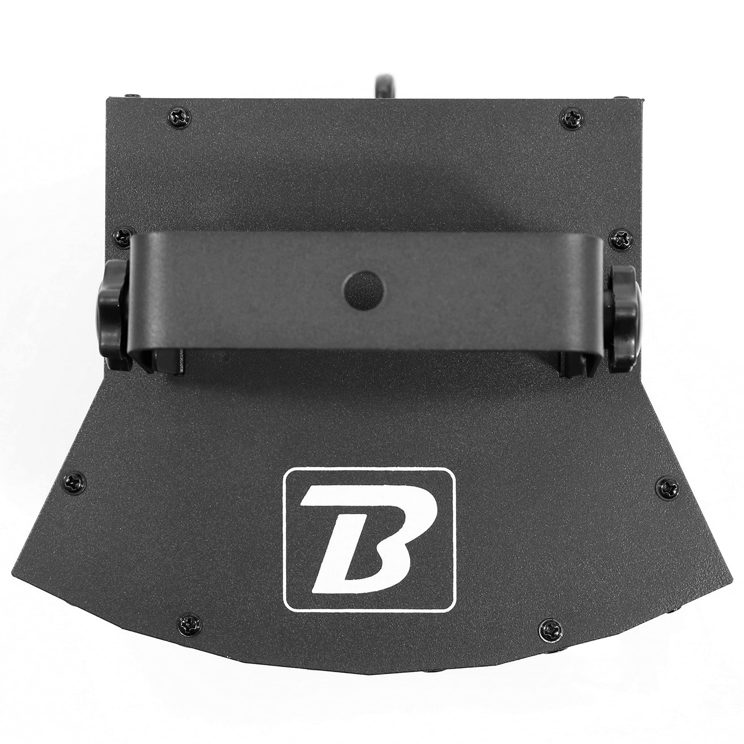 BoomToneDJ DerbyFX 4-en-1 Derby LED RGBWAPY 9x3W, UV Stroboscope, LZR rouge et vert. Jeux de lumière, Eclairage soirée DJ. Contrôle DMX, shows automatiques, détection musicale. Télécommande fournie