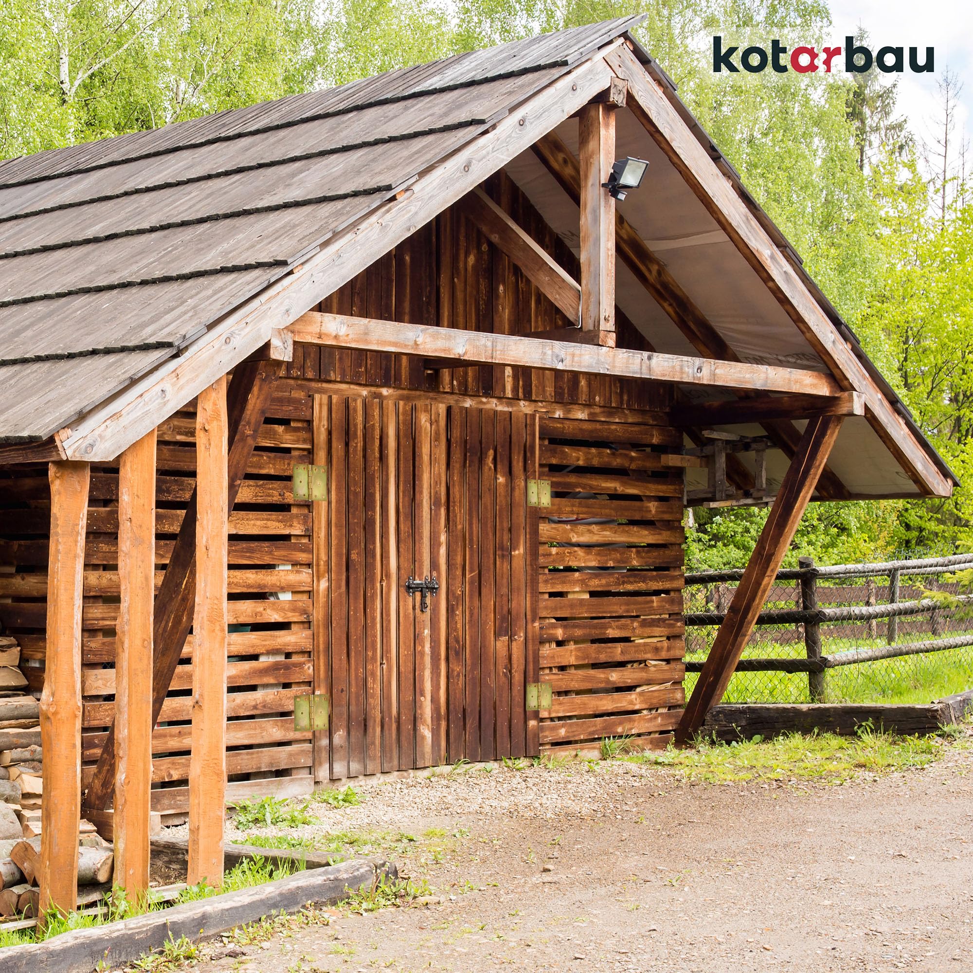 KOTARBAU® Bisagras para puerta (10 unidades, 100 mm x 100 mm), color amarillo
