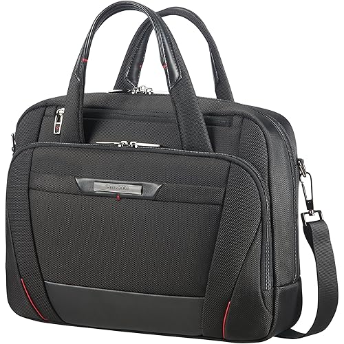 SAMSONITE LAPT.BAILHANDLE 14.1'' (BLACK) -PRO-DLX 5 Hand Luggage, 27.5 cm, Black