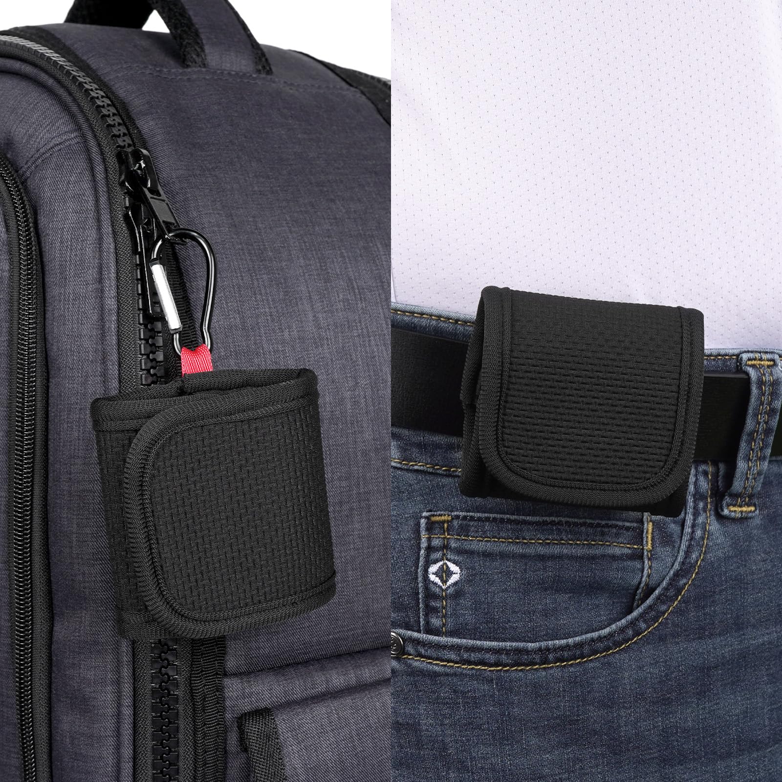 Estuche Para Auriculares Soundcore By Anker P30i, Funda Protectora De Silicona Suave, Resistente A Arañazos Y Golpes, Con Kit De Limpieza, Mosquetón Y Cordón, Azul