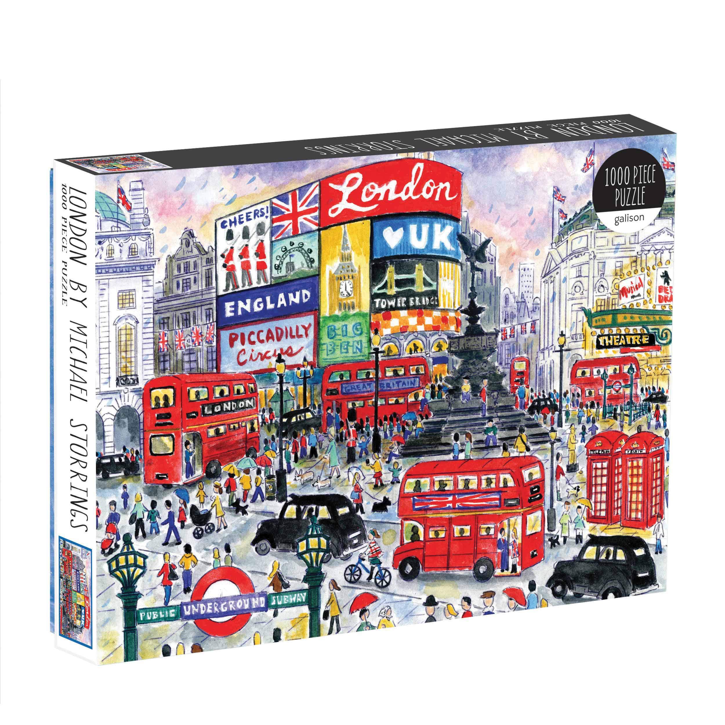 London By Michael Storrings 1000 Piece Puzzle by Galison (Jigsaw)