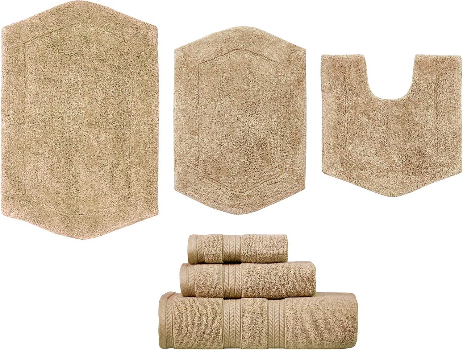 Home Weavers Waterford Collection 100 Cotton Tufted Bath