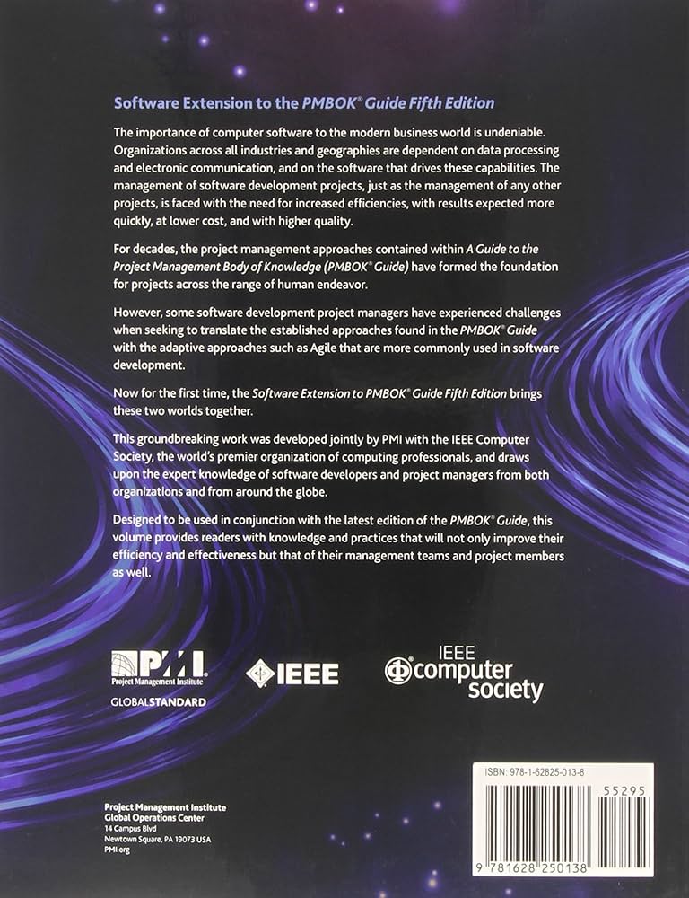 Amazon.com: Software Extension to the PMBOK® Guide Fifth