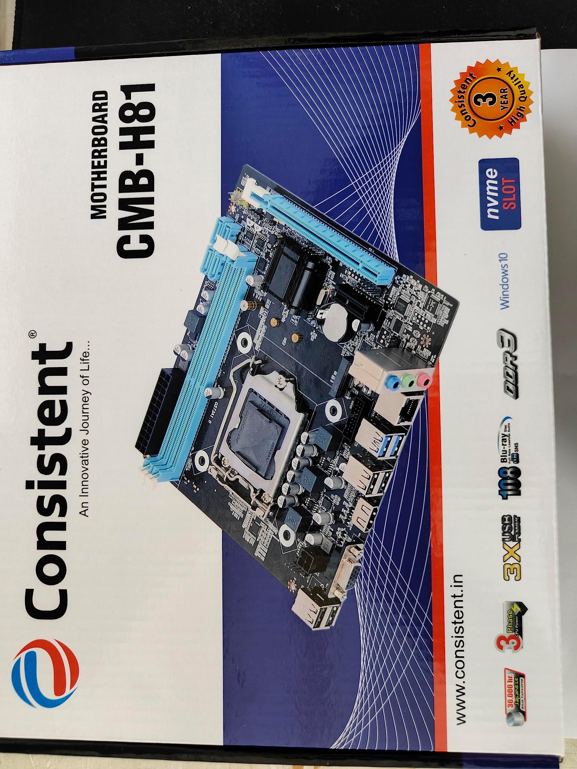Consistent Desktop H81 Motherboard for Intel 4th Generation Processor