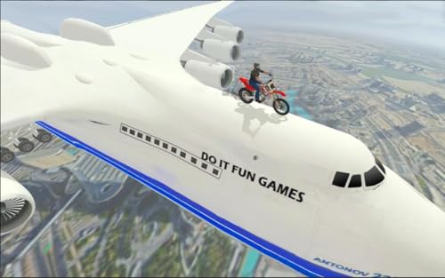 bicicleta céu acrobacias 3d - rampa dublês jogos de mega corrida de bicicleta