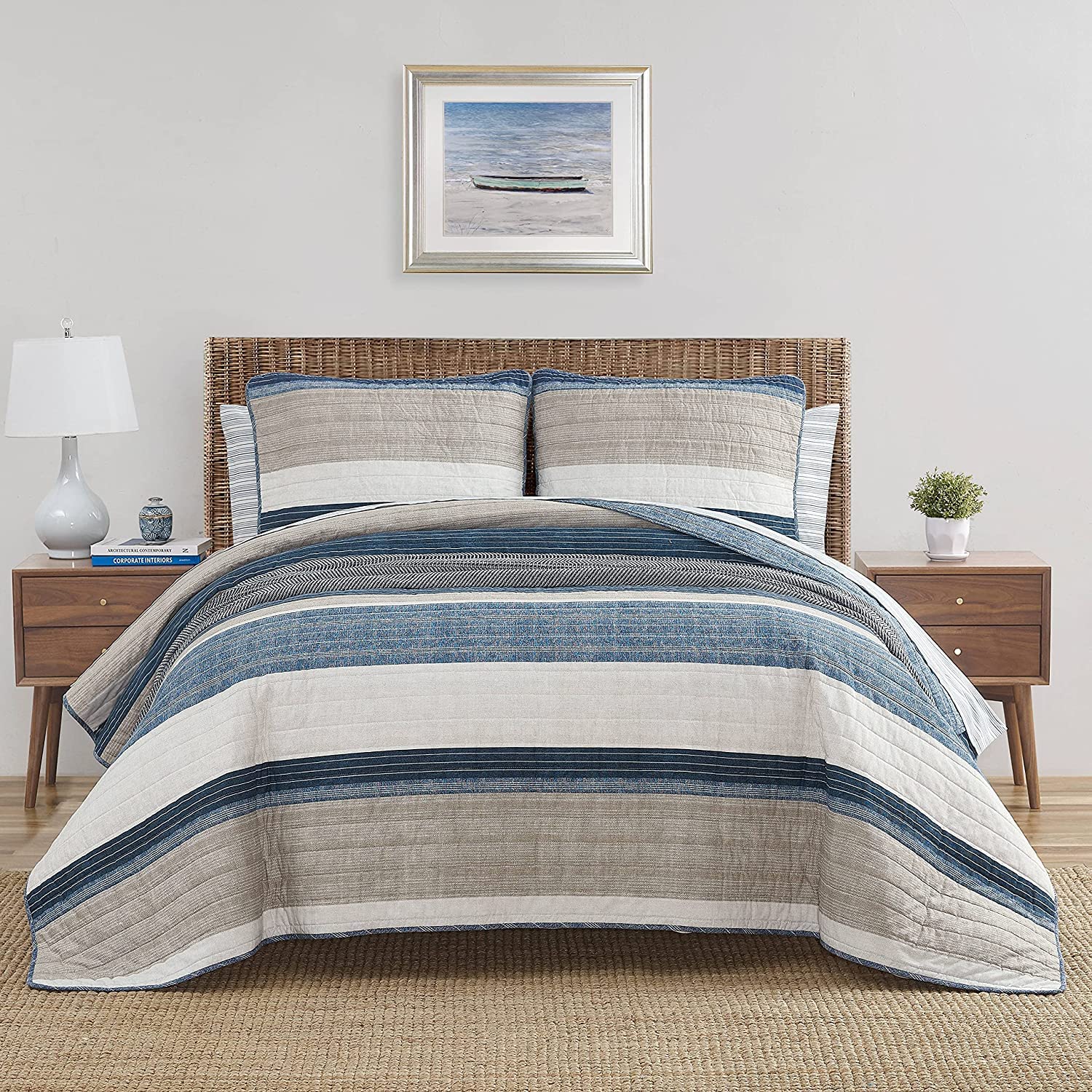 Amazon.com: Nautica - King Quilt Set 