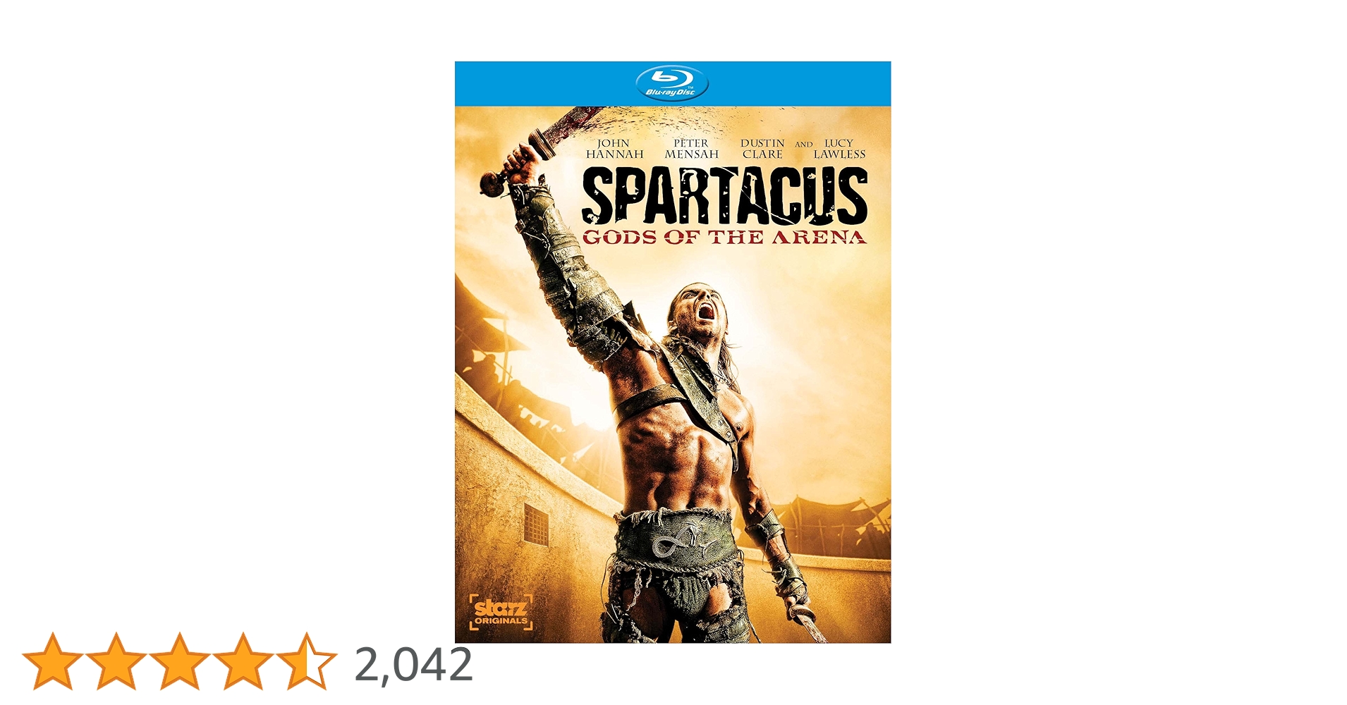 Amazon.co.jp | Spartacus: Gods of the Arena [Blu-Ray] [Import] DVD