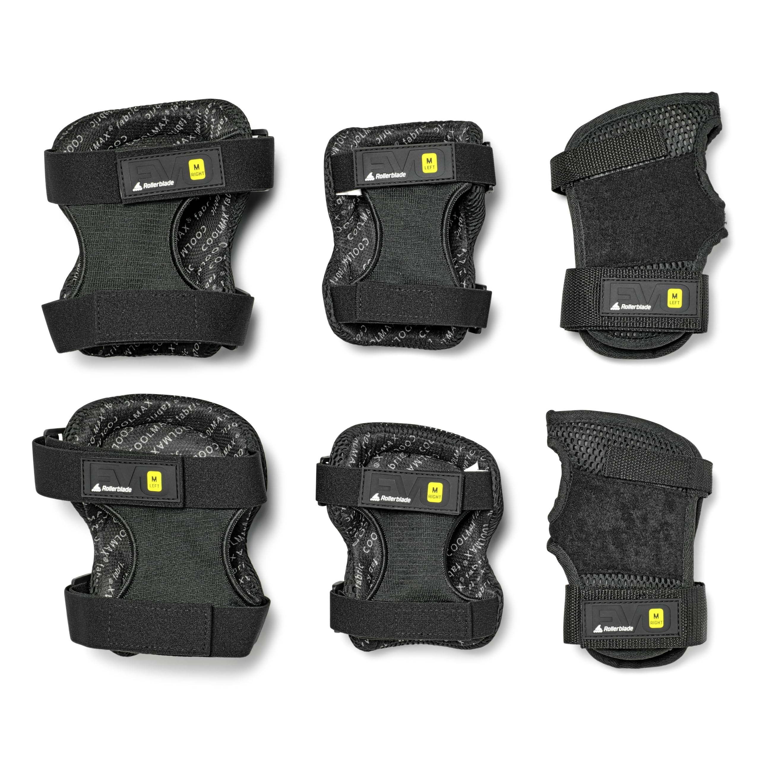 Rollerblade Uniseks – EVO PRO Gear 3 Pack ochraniacze dla dorosłych, OneColor, M