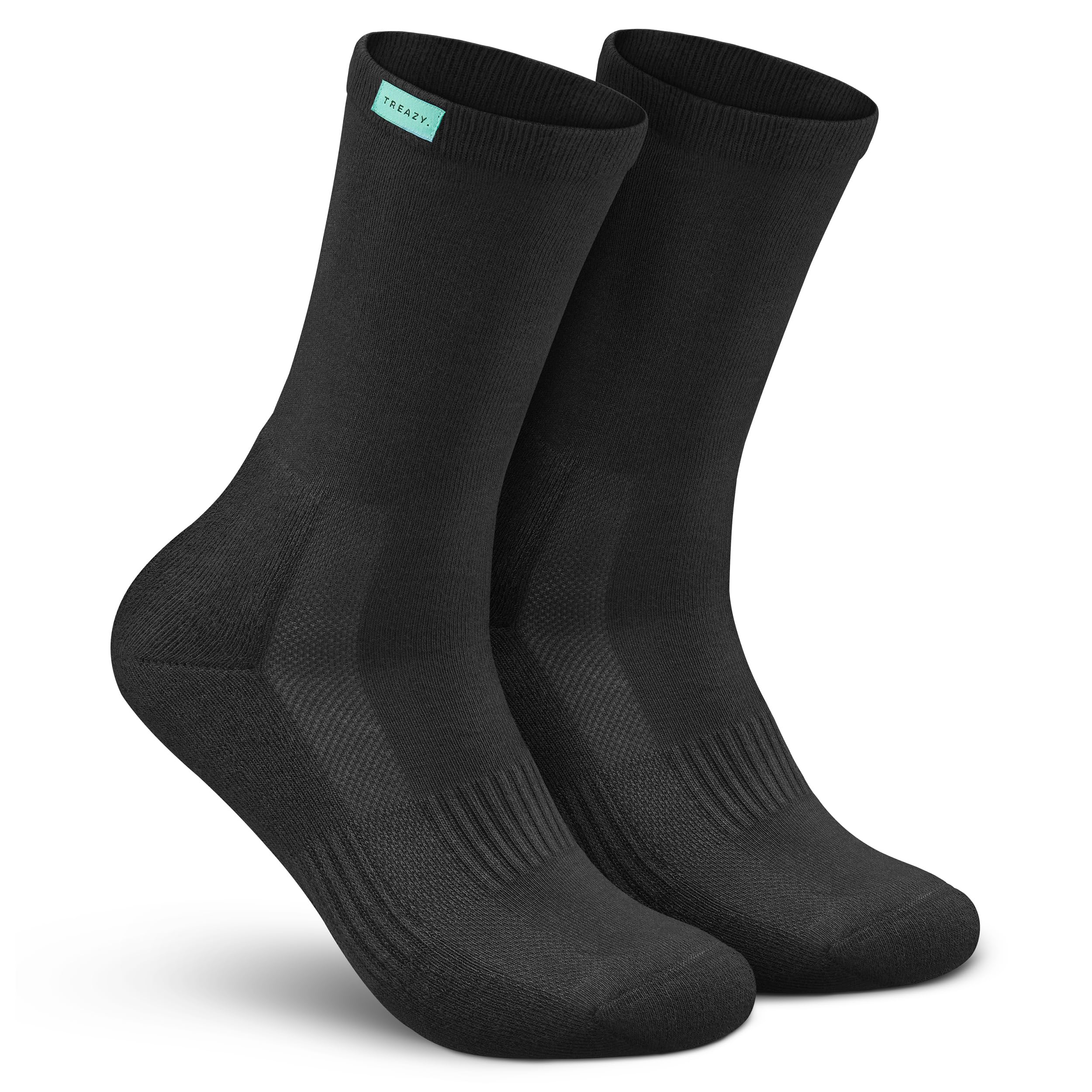 TREAZY Business Socken Anzugsocken aus hochwertiger Bio-Baumwolle – Schweiß und blasenfrei – angenehm und besonders langlebig für deinen Job und den Alltag