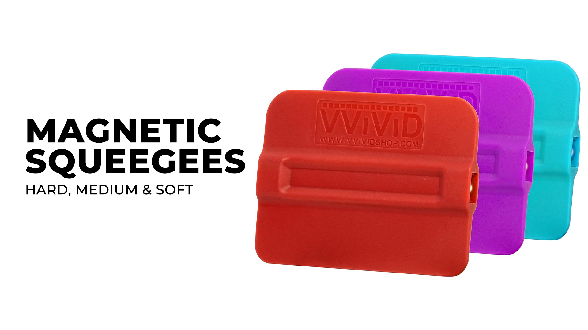 Amazon.com: VViViD Magnetic Squeegees Hard, Medium and Soft