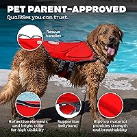 Vista 5 de Outward Hound - Chaleco salvavidas de neopreno para perros