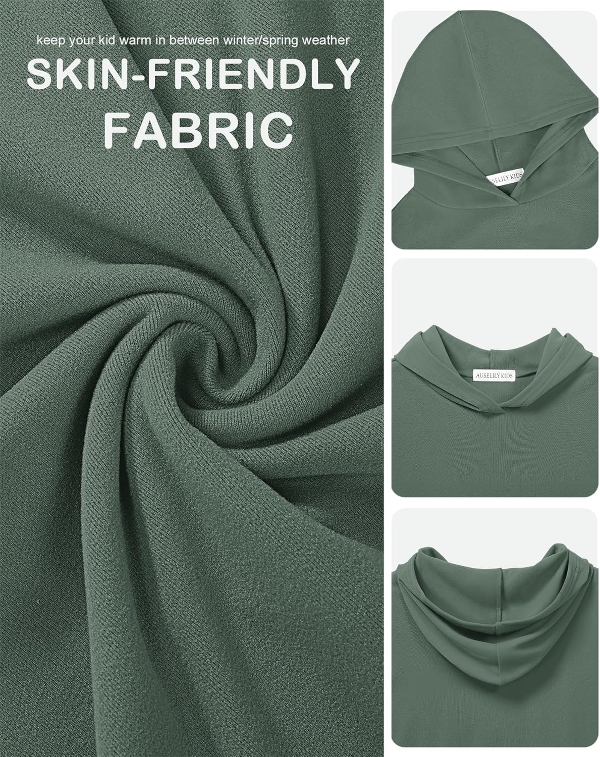 Kids Hoodeis Girls Cute Sweatshirts Pullover Long Sleeve Crewneck Drop Shoulder Tops 2025 Trendy - Image 7