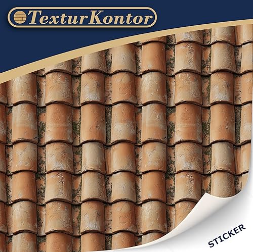 Miniatura 6 de 3 hojas de tejas autoadhesivas para casas de muñecas escala 112 (tejas de arcilla 1)