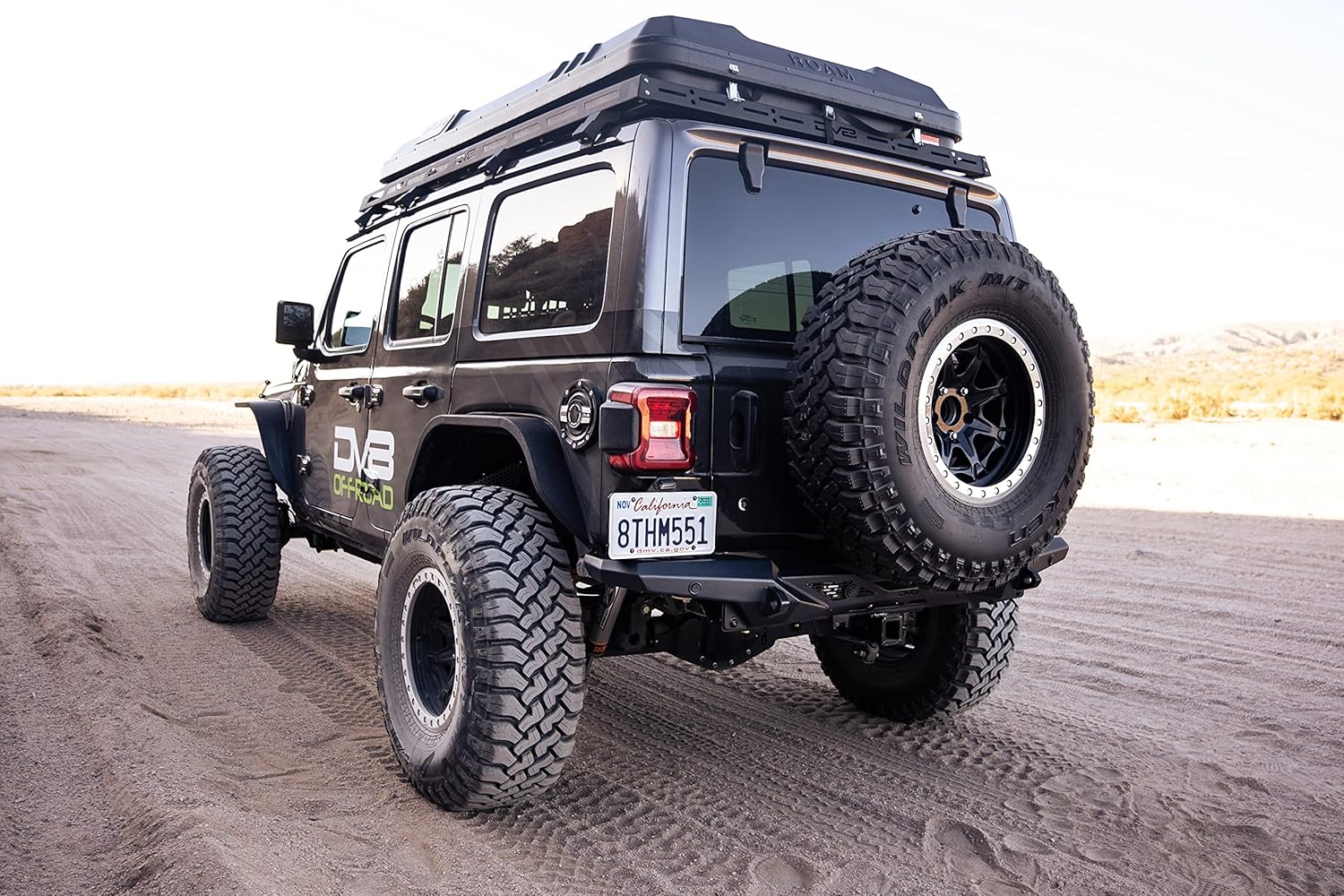 DV8 Offroad Spec Series Rear Bumper for 2018-2026 Jeep Wrangler JL | Accepts 3" Pod Lights | Clevis Mounts for D-Ring Shackles | Retains OEM Features