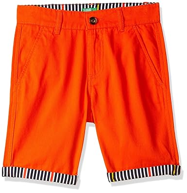 United Colors of Benetton Boys Regular fit Cotton Shorts