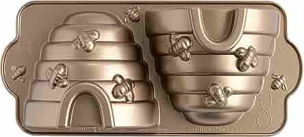 NORDIC WARE ノルディックウェアBeehive Cake Pan Amazon.com: Nordic Ware Beehive Cake Pan, 10 Cup, Toffee