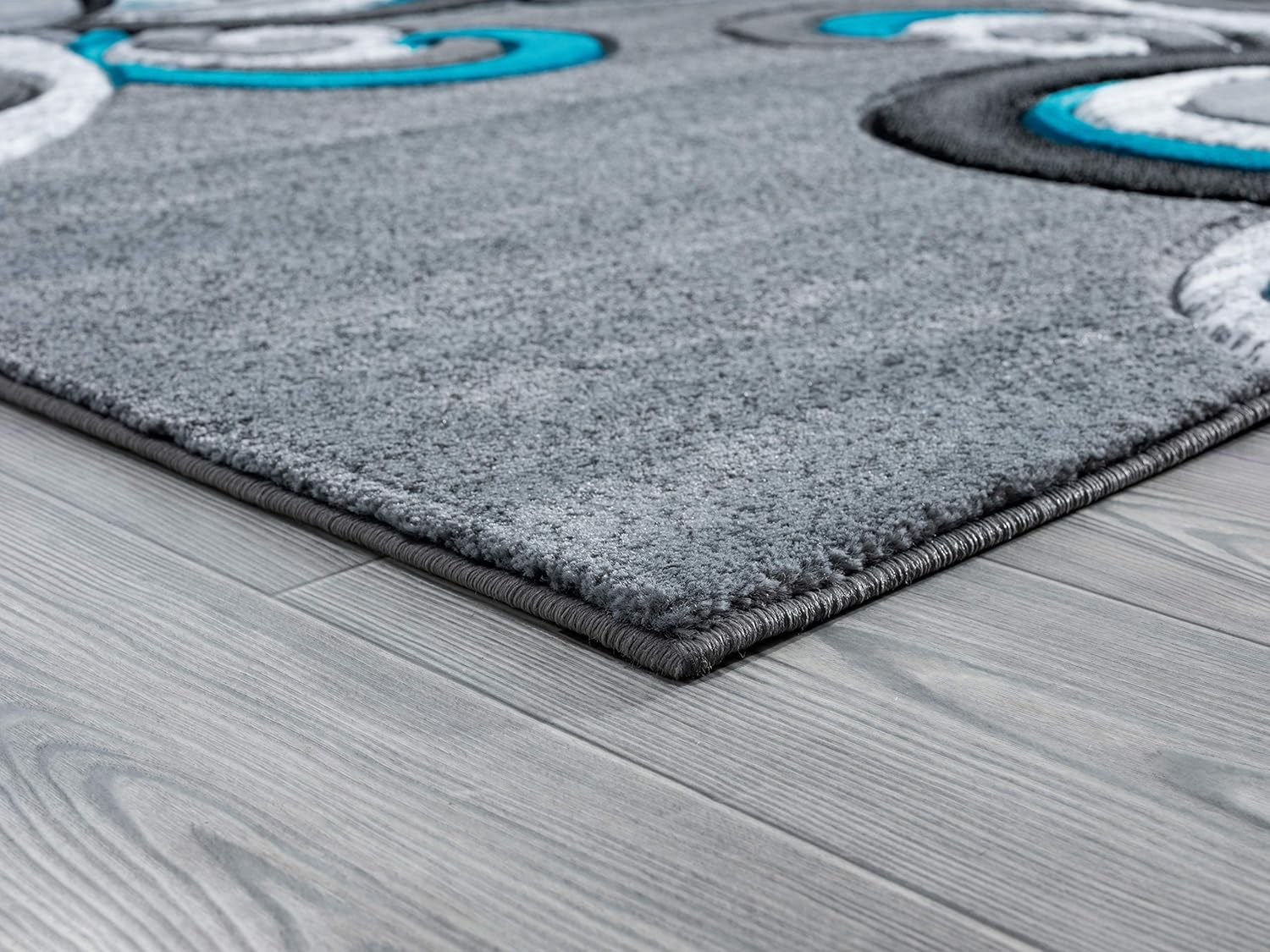 United Weavers of America Bristol Rhiannon Turquoise Area Rug, 7'10" x 10'6"