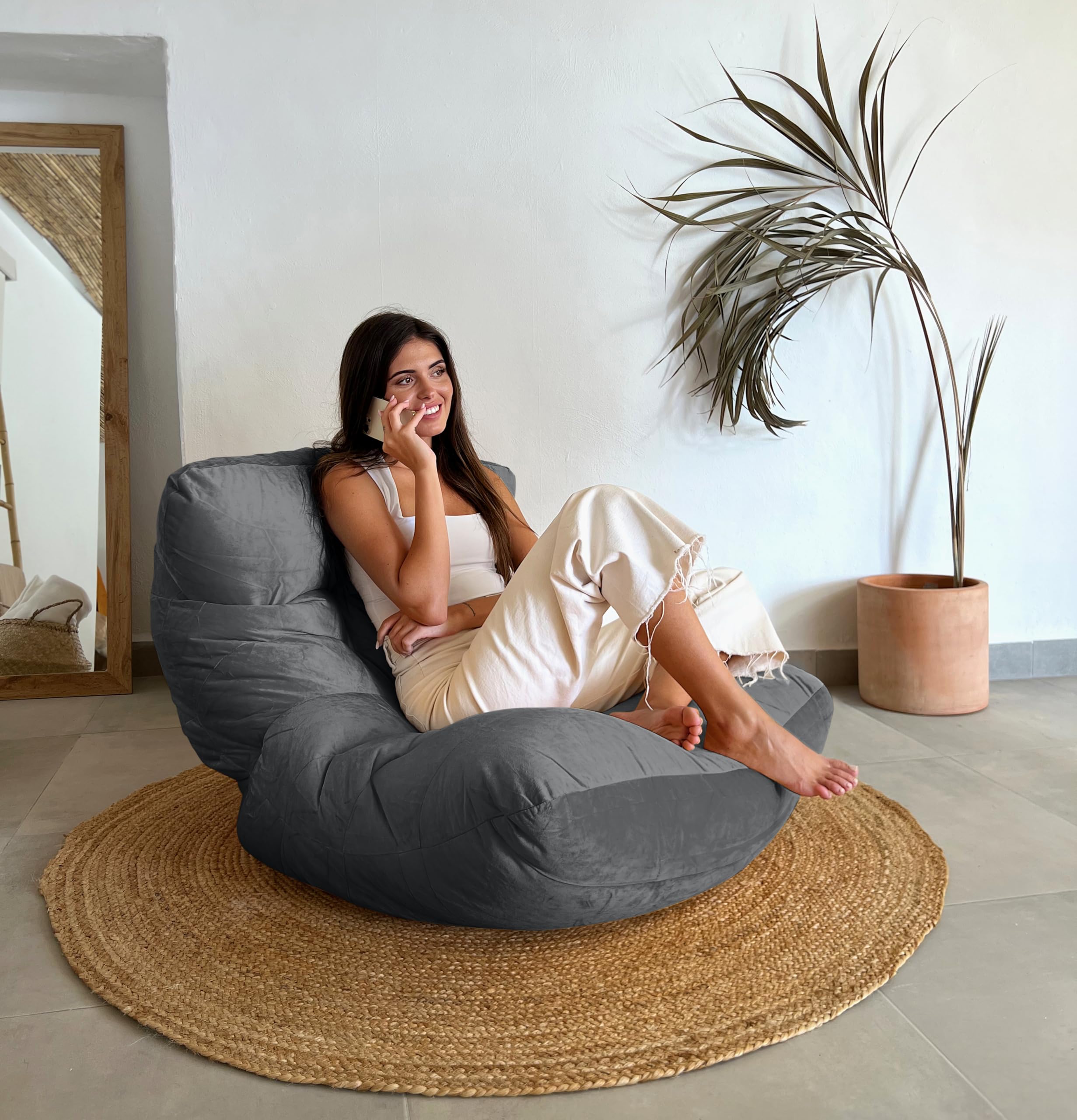 Poltrona Sacco Aiire Pouf Poltrona A Sacco Con Imbottitura Puffo