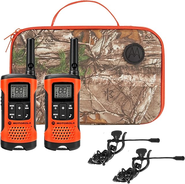 Motorola Talkabout T265 Rechargeable Two-Way Radio Bundle  Orange