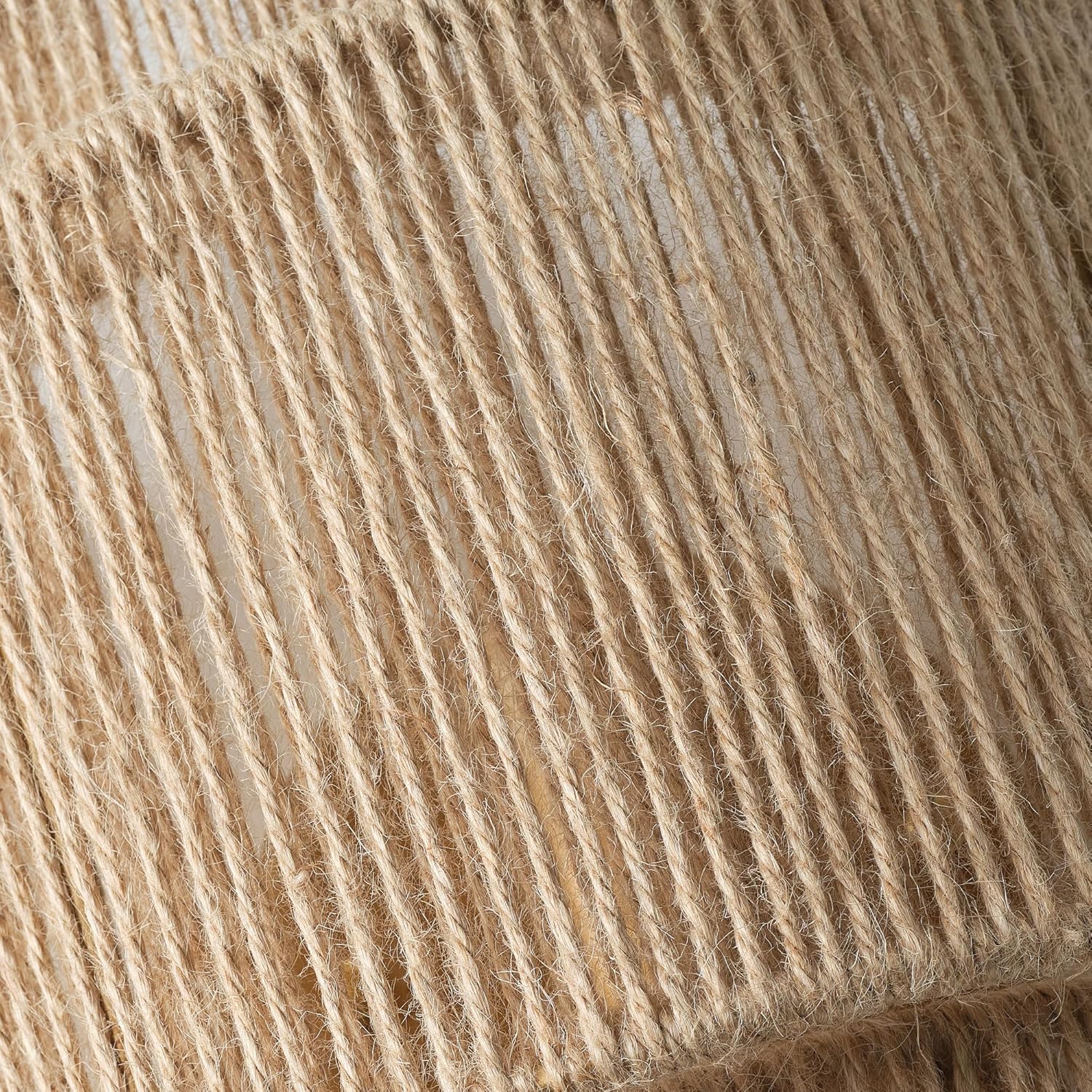 Rattan Wall Sconce - 10 Inch Farmhouse Sconces Wall Lighting - Indoor Wall Lights with Hand Woven Hemp Rope Shade, Wall Lamps for Bedroom Bedside Living Room Doorway Hallway Stairway