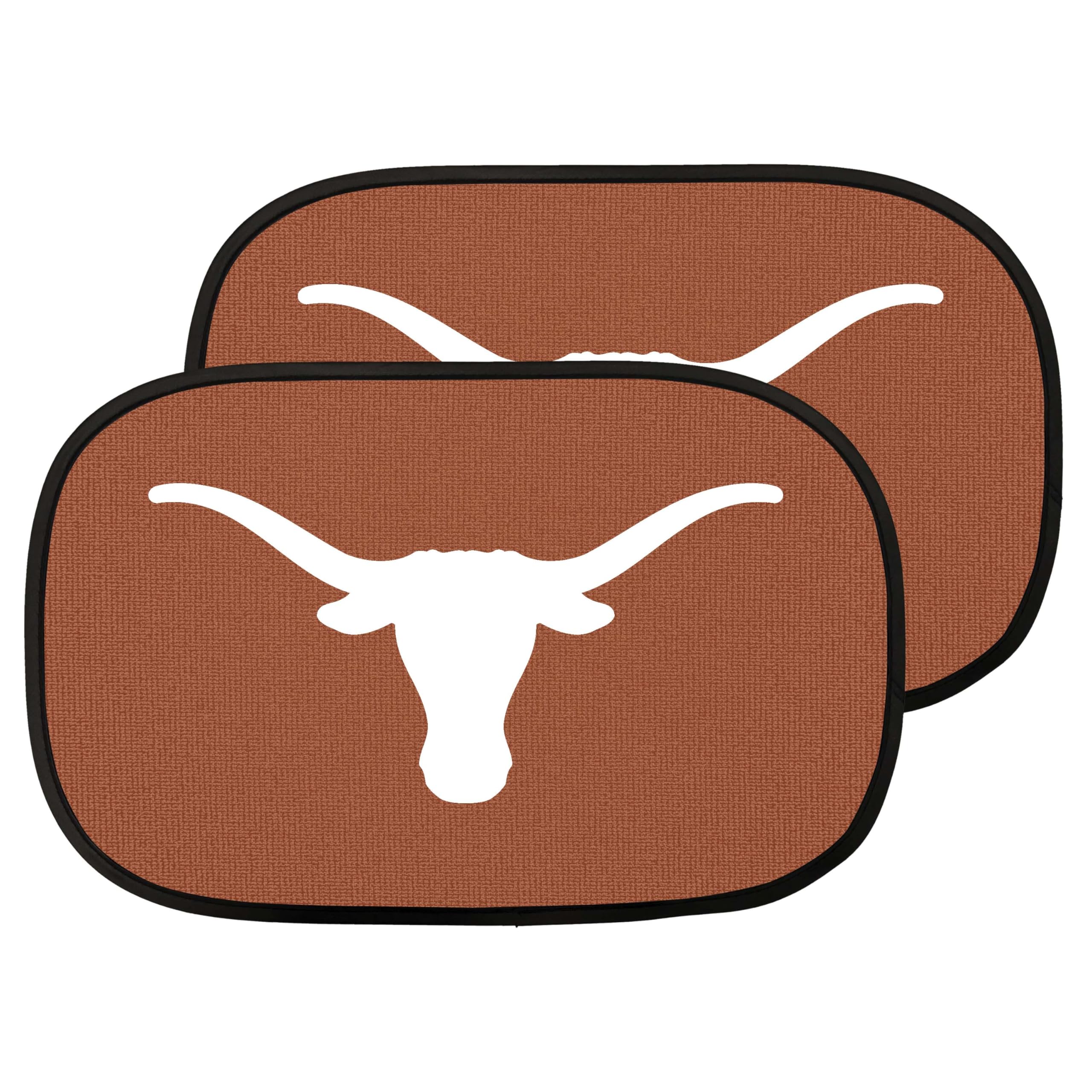 NCAA Texas Longhorns Side Window Auto Shade 2 Pack