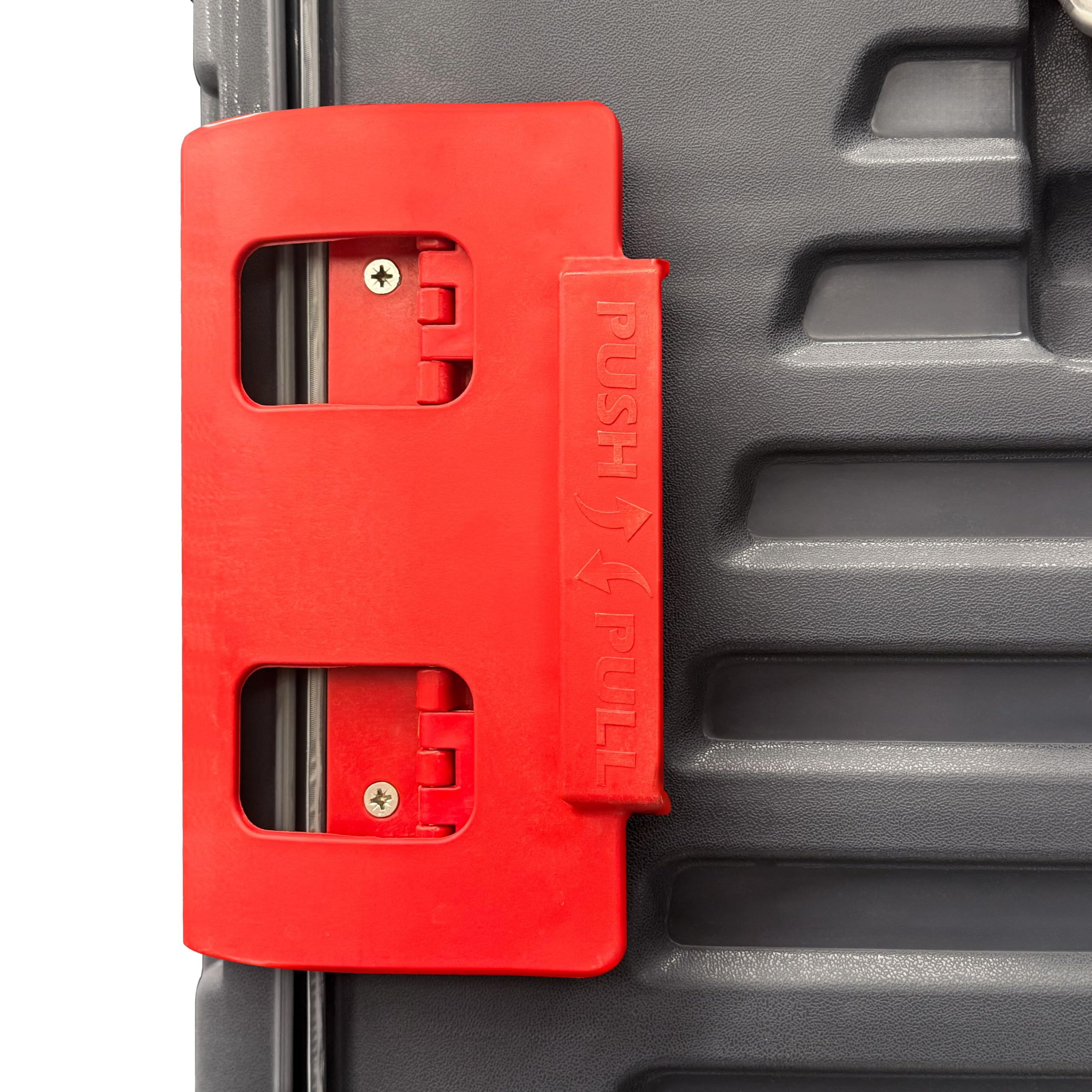 GGM Gastro Thermobox Frontlader 63 L für 12x GN 1/1 | hervorragende Isolierung, stapelbar, spülmaschinengeeignet, verstärkte Ecken, ergonomische Griffe, zeitsparende Reinigung