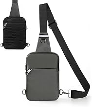 Anti Theft Crossbody Bag for Men Women Waterproof Small Handbag Zipper RFID Blocking