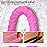 Brobantle Battle Rope 1.26 Inch Diameter,Pink 30FT Exercise Workout Ropes for Home Gym Heavy Weighted Training Rope for Working Out
