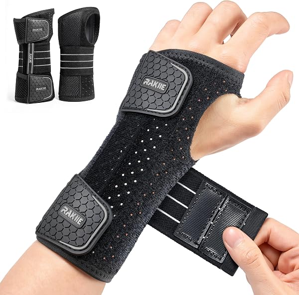Rakiie Wrist Braces: Targeted Relief for Carpal Tunnel & Wrist Pain?