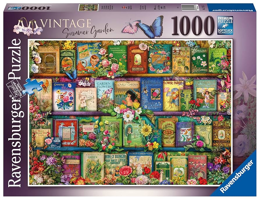 Amazon.com: Ravensburger Aimee Stewart Vintage Summer Garden