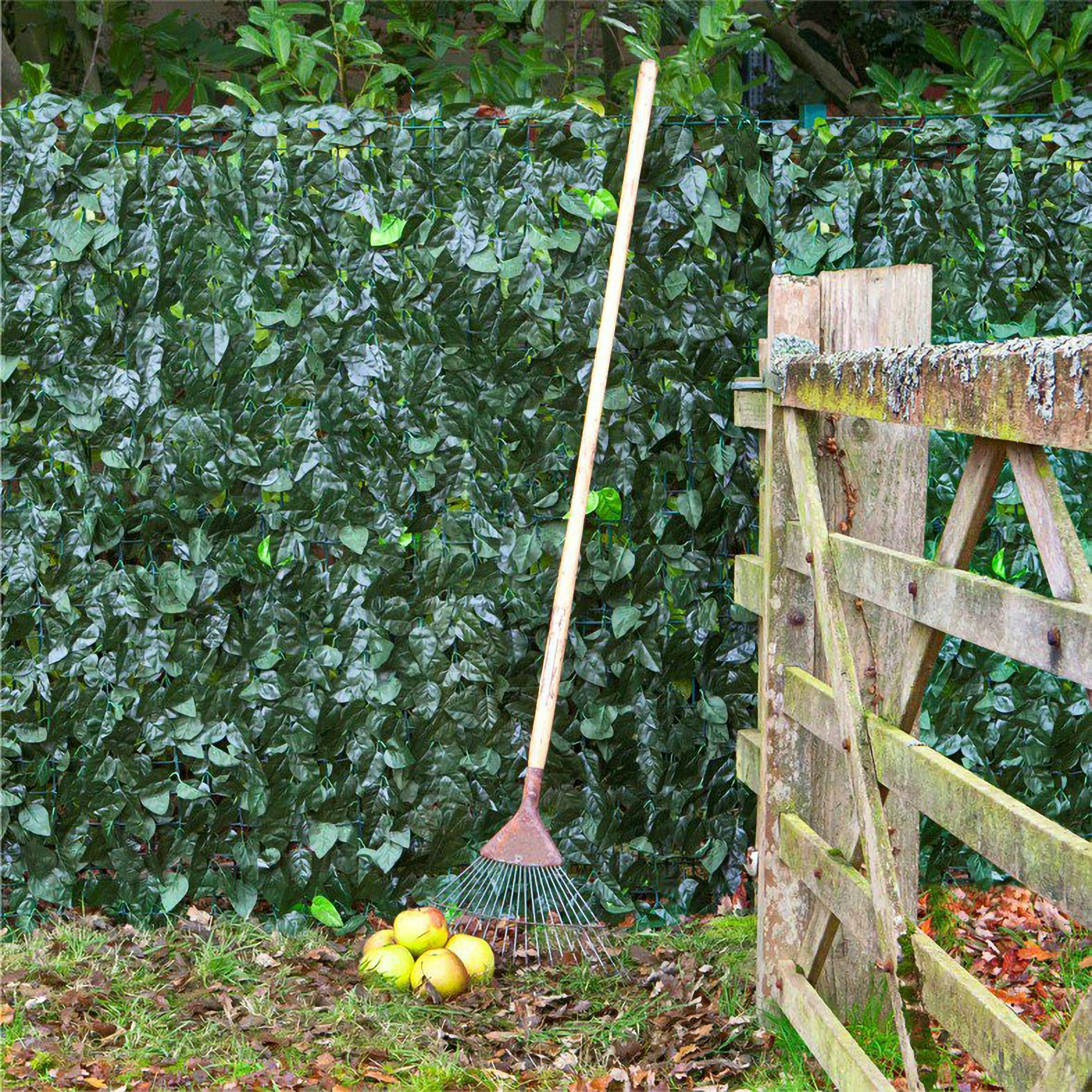 Papillon Artificial Ivy Plastic Hedge Garden Fence Screening Roll Privacy Border Wind/Sun Protection 3m x 1m (9ft 11in x 3ft 3in)