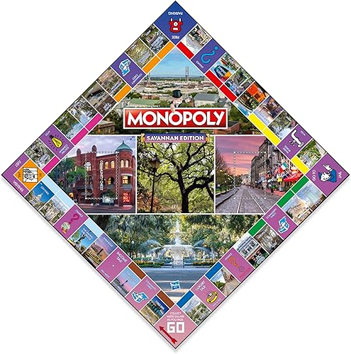Miniatura 2 de Juego de mesa Monopoly - Savannah Edition 2-6 jugadores, juegos de mesa familiares para niños y adultos, juegos de mesa para niños de 8 años en