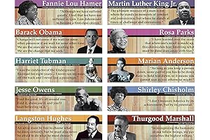 Edupress Notable Black Americans Mini Bulletin Board
