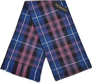 Women's Tartan Sash Scottish Highland Clan Sashes for Ladies - Full Size L90 x W10.5 - Premium Plaid
