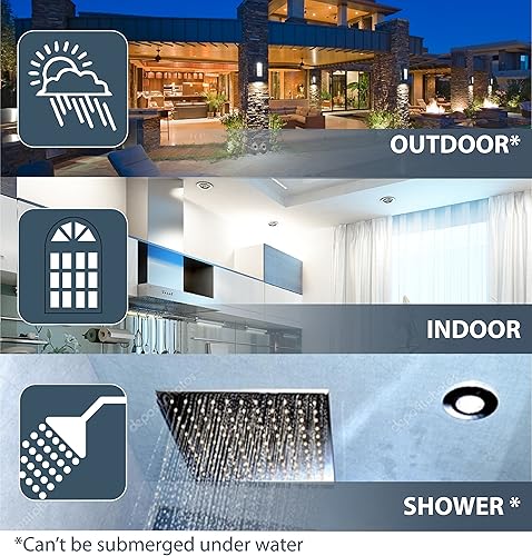 Miniatura 4 de Paquete de 24 paneles delgados de 4 pulgadas con clasificación IC, regulables, ultra empotrables, con caja de conexiones, 9 W, 750 lúmenes, blanco