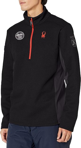 spyder half zip pullover