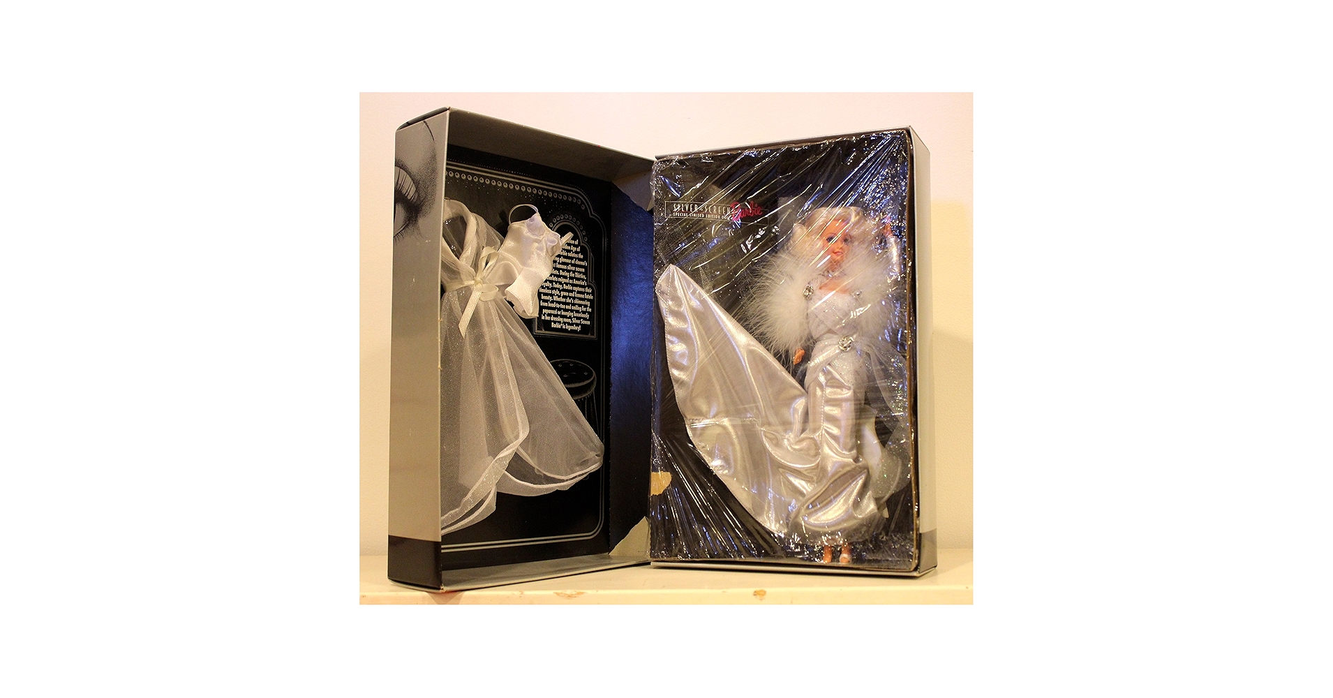 Amazon.com: Barbie FAO Schwarz Silver Screen Doll by Mattel